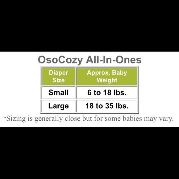 OsoCozy AIO Cloth Diaper Small - Deep Purple EUC - Picture 2 of 6